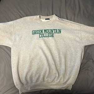 Green mountain college crewneck